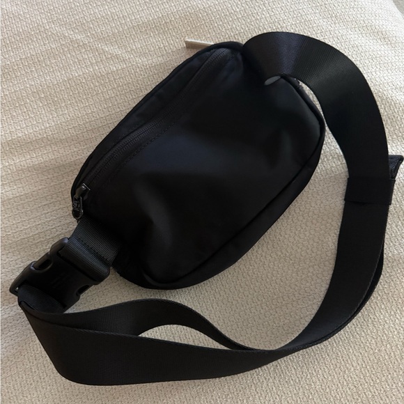 lululemon belt bag - black with gold hardware - Picture 2 of 3